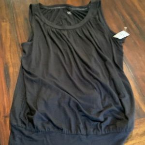 NWT LOFT outlet black tank top size L